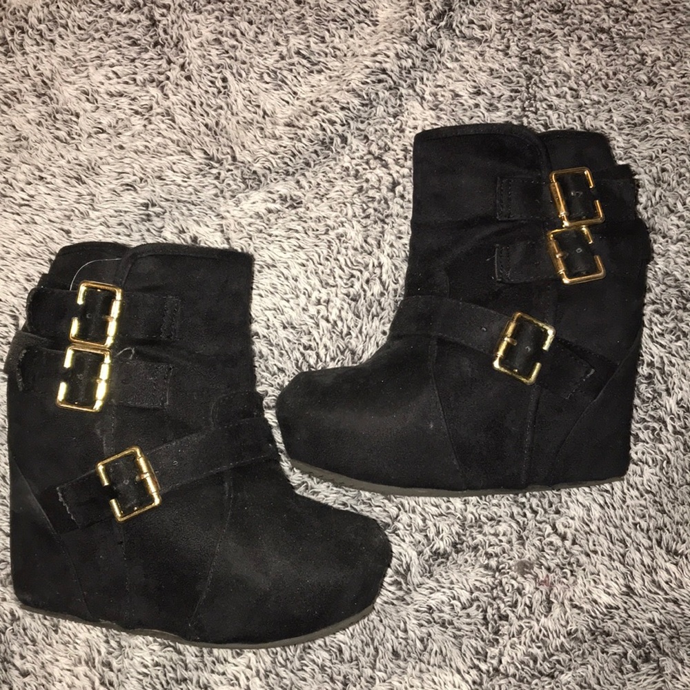 Black booties